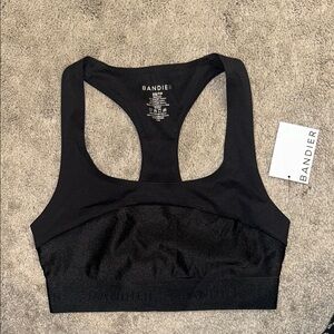 Bandier Women's Black Sports Bra